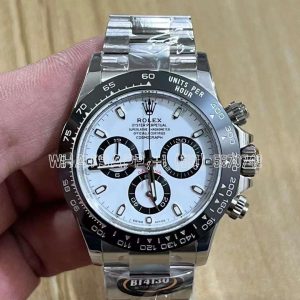 Rolex Daytona 116500 SS 904L White Dial Ceramic Bezel Swiss 4130 BT Factory