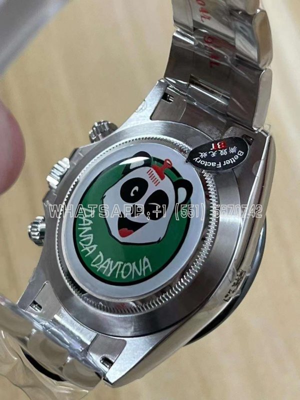Rolex Daytona 116500 SS 904L White Dial Ceramic Bezel Swiss 4130 BT Factory - Image 7