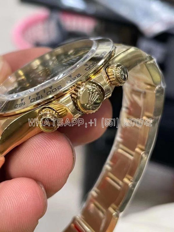 Rolex Daytona 116508 Green Dial on YG Bracelet Swiss 4130 Clean Factory - Image 6