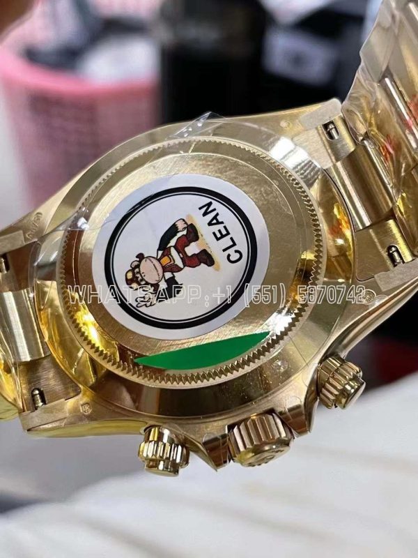 Rolex Daytona 116508 Green Dial on YG Bracelet Swiss 4130 Clean Factory - Image 7