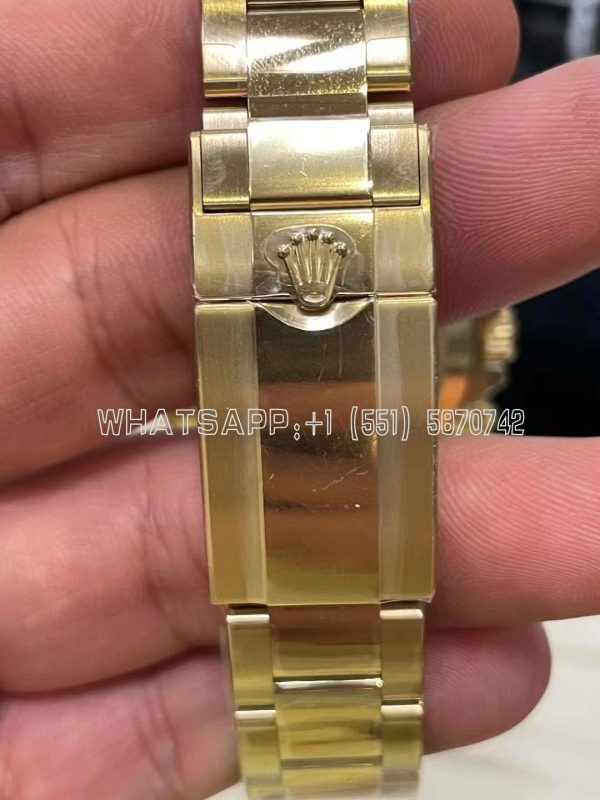 Rolex Daytona 116508 Green Dial on YG Bracelet Swiss 4130 Clean Factory - Image 8