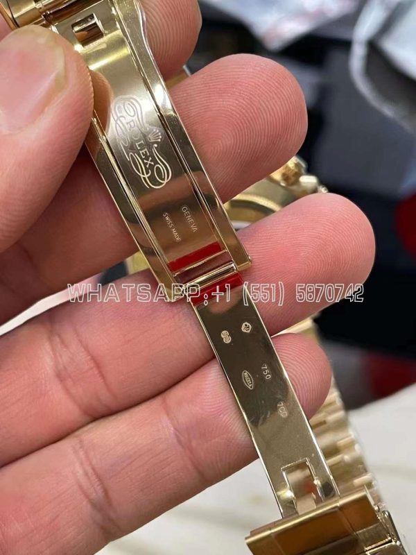 Rolex Daytona 116508 Green Dial on YG Bracelet Swiss 4130 Clean Factory - Image 9