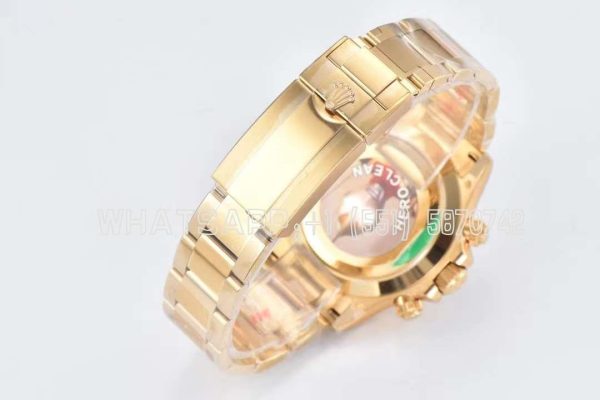 Rolex Daytona 116508 Yellow Gold Black Dial Swiss 4130 Clean Factory - Image 5