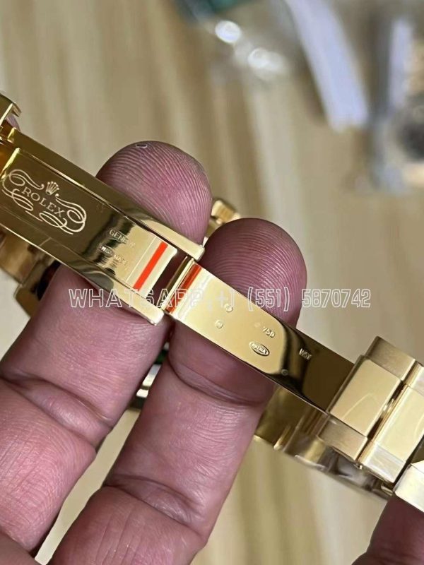 Rolex Daytona 116508 Yellow Gold White Dial Swiss 4130 BT Factory - Image 9