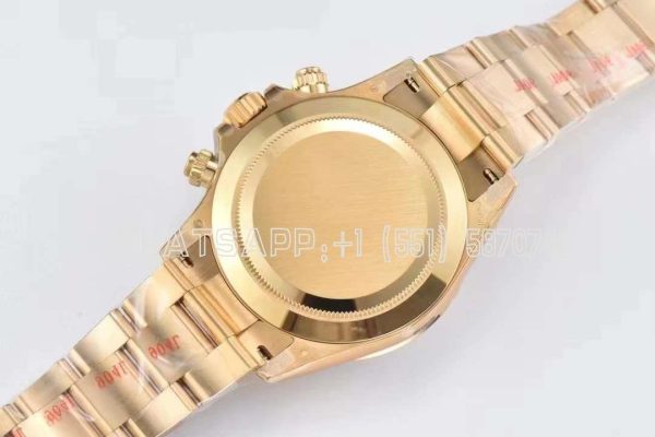 Rolex Daytona 116508 Yellow Gold White Dial Swiss 4130 Clean Factory - Image 8