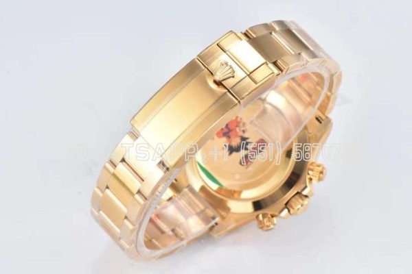 Rolex Daytona 116508 yellow gold with mother-of-pearl dial Swiss 4130 Clean Factory - Image 7