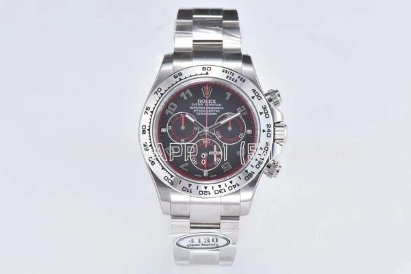 Rolex Daytona 116509 Slate Grey Dial in White Gold Swiss 4130 Clean Factory