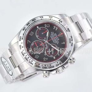 Rolex Daytona 116509 Slate Grey Dial in White Gold Swiss 4130 Clean Factory