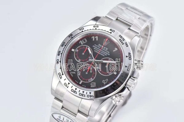 Rolex Daytona 116509 Slate Grey Dial in White Gold Swiss 4130 Clean Factory