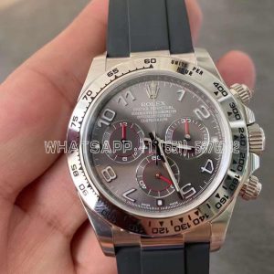 Rolex Daytona 116509 Slate Grey Dial White Gold Swiss 4130 Clean Factory
