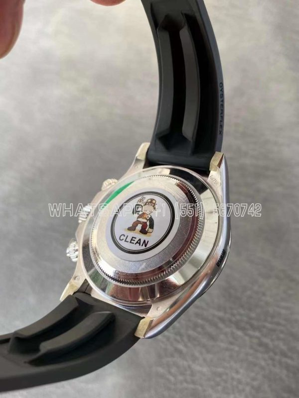 Rolex Daytona 116509 Slate Grey Dial White Gold Swiss 4130 Clean Factory - Image 5