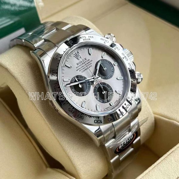 Rolex Daytona 116509 SS 904L Anthracite Dial Swiss 4130 BT Factory