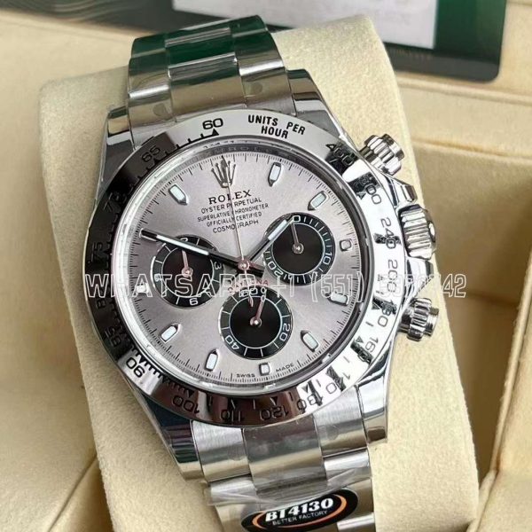 Rolex Daytona 116509 SS 904L Anthracite Dial Swiss 4130 BT Factory
