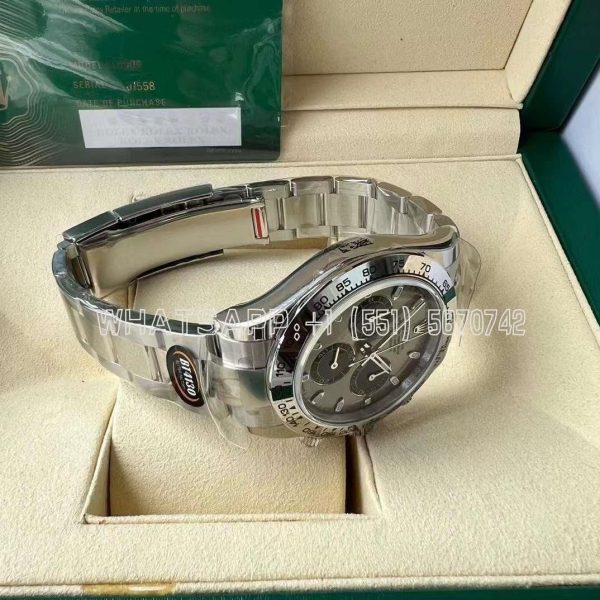Rolex Daytona 116509 SS 904L Anthracite Dial Swiss 4130 BT Factory