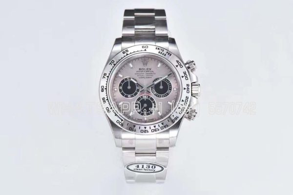 Rolex Daytona 116509 SS 904L Anthracite Dial Swiss 4130 Clean Factory