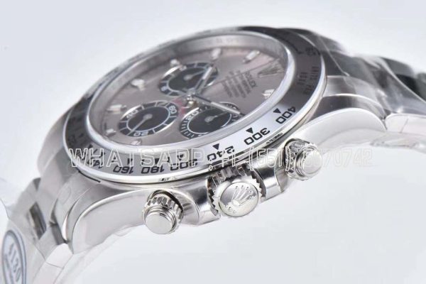 Rolex Daytona 116509 SS 904L Anthracite Dial Swiss 4130 Clean Factory - Image 4