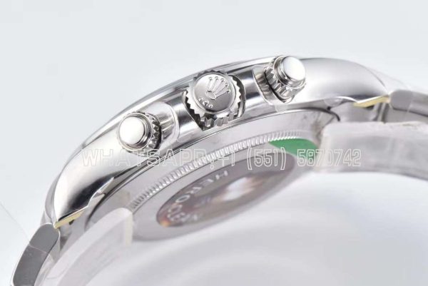 Rolex Daytona 116509 SS 904L Anthracite Dial Swiss 4130 Clean Factory - Image 7