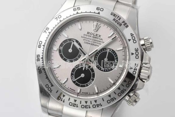 Rolex Daytona 116509 SS 904L Anthracite Dial Swiss 4131 Clean Factory