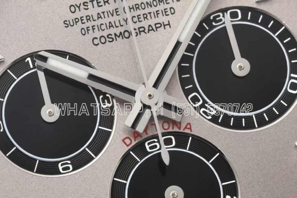 Rolex Daytona 116509 SS 904L Anthracite Dial Swiss 4131 Clean Factory - Image 3
