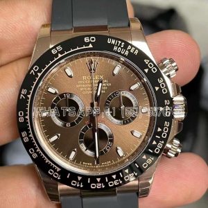 Rolex Daytona 116515 LN 18K Rose Gold Chocolate Dial Swiss 4130 BT Factory
