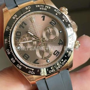 Rolex Daytona 116515 LN 18K Rose Gold Chocolate Dial Swiss 4130 Clean Factory