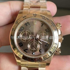 Rolex Daytona 116515LN 18K Rose Gold Chocolate Dial Swiss 4130 Clean Factory