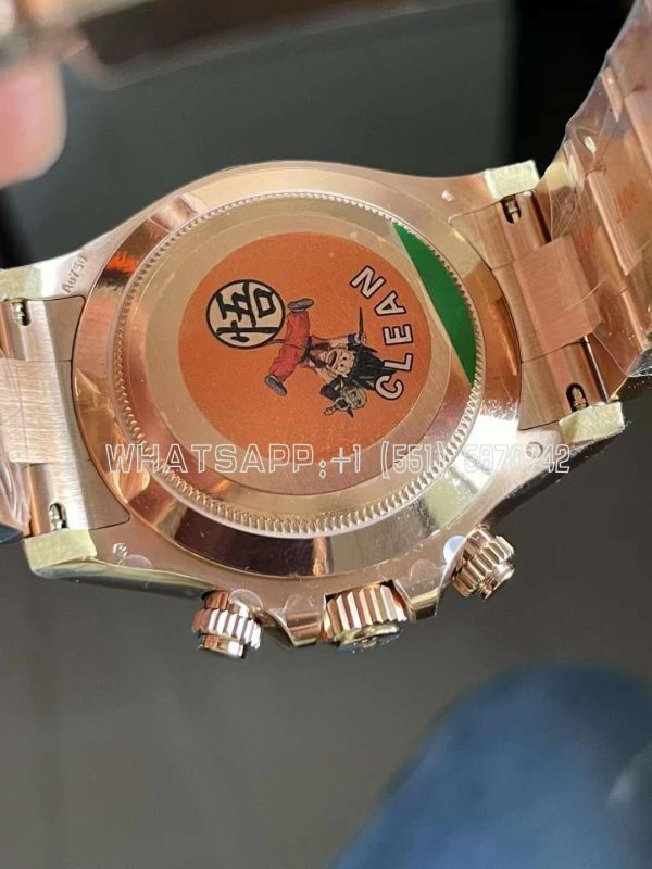 Rolex Daytona 116515LN 18K Rose Gold Chocolate Dial Swiss 4130 Clean Factory - Image 7