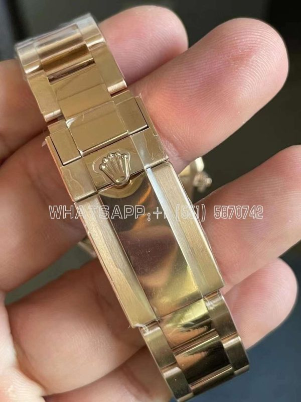 Rolex Daytona 116515LN 18K Rose Gold Chocolate Dial Swiss 4130 Clean Factory - Image 8
