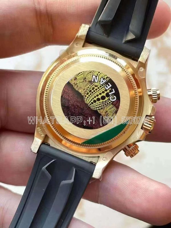 Rolex Daytona 116518 LN Yellow Gold Champagne Dial Swiss 4130 Clean Factory - Image 6