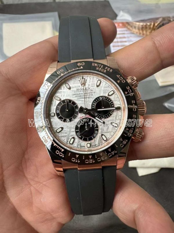 Rolex Daytona 116518LN Meteorite Dial in Rose Gold BT Factory