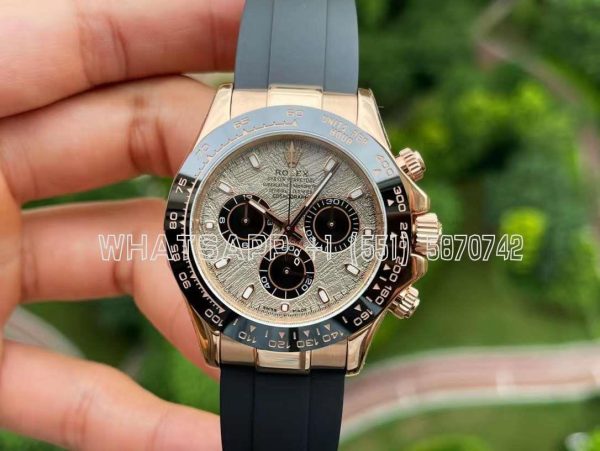 Rolex Daytona 116518LN Meteorite Dial in Rose Gold NOOB Factory