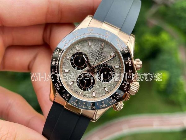 Rolex Daytona 116518LN Meteorite Dial in Rose Gold NOOB Factory