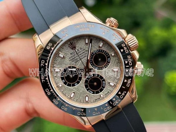 Rolex Daytona 116518LN Meteorite Dial in Rose Gold NOOB Factory