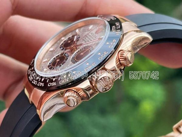 Rolex Daytona 116518LN Meteorite Dial in Rose Gold NOOB Factory - Image 5