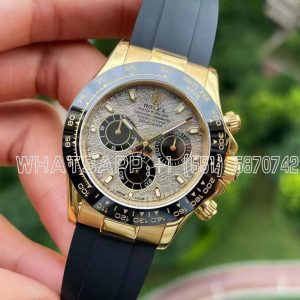 Rolex Daytona 116518LN Meteorite Dial in Yellow Gold NOOB Factory