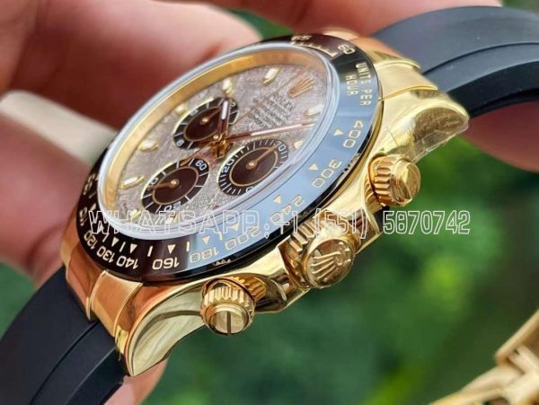 Rolex Daytona 116518LN Meteorite Dial in Yellow Gold NOOB Factory - Image 5
