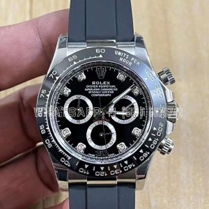 Rolex Daytona 116519 Black/Grey Dial on Oysterflex Strap SH4130 BT Factory