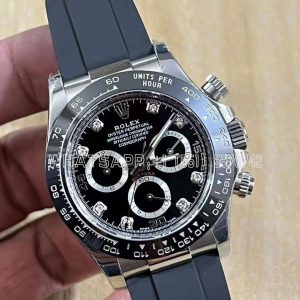 Rolex Daytona 116519 Black/Grey Dial on Oysterflex Strap SH4130 BT Factory