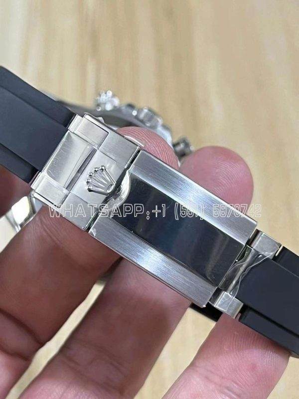 Rolex Daytona 116519 Black/Grey Dial on Oysterflex Strap SH4130 BT Factory - Image 9