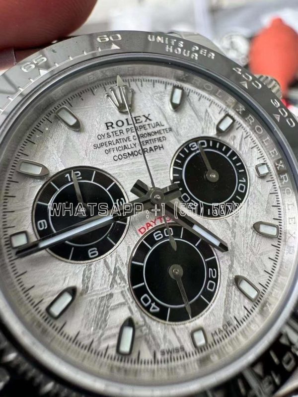 Rolex Daytona 116519LN Meteorite Dial in White Gold BT Factory - Image 6
