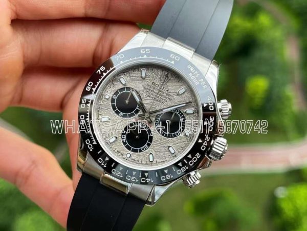 Rolex Daytona 116519LN Meteorite Dial in White Gold NOOB Factory