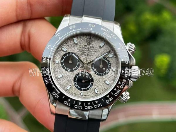 Rolex Daytona 116519LN Meteorite Dial in White Gold NOOB Factory
