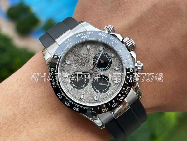 Rolex Daytona 116519LN Meteorite Dial in White Gold NOOB Factory