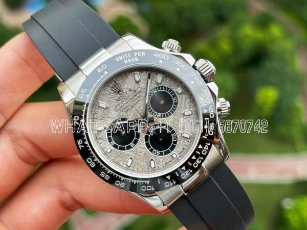 Rolex Daytona 116519LN Meteorite Dial in White Gold NOOB Factory