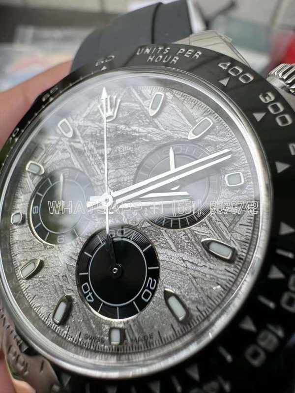 Rolex Daytona 116519LN Meteorite Dial in White Gold Swiss 4130 Clean Factory - Image 5
