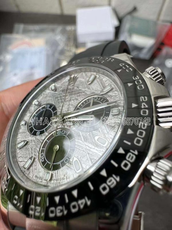 Rolex Daytona 116519LN Meteorite Dial in White Gold Swiss 4130 Clean Factory - Image 6
