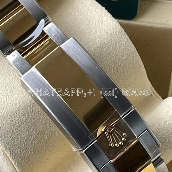 Rolex Daytona 116523 SS 904L & Yellow Gold Black Dial Diamond Markers Swiss 4130 BT Factory - Image 9