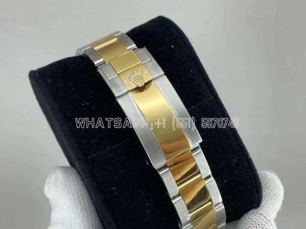 Rolex Daytona 116523 SS 904L & Yellow Gold Black Dial Diamond Markers Swiss 4130 Clean Factory - Image 7
