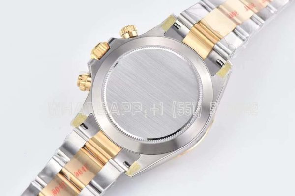 Rolex Daytona 116523 SS 904L & Yellow Gold Black Dial Swiss 4130 Clean Factory - Image 5