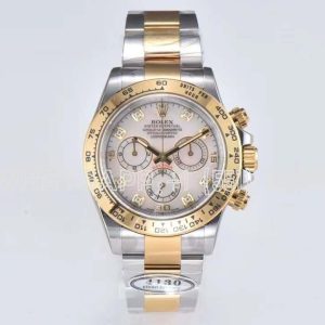 Rolex Daytona 116523 steel and yellow gold with mother-of-pearl dial Swiss 4130 Clean Factory
